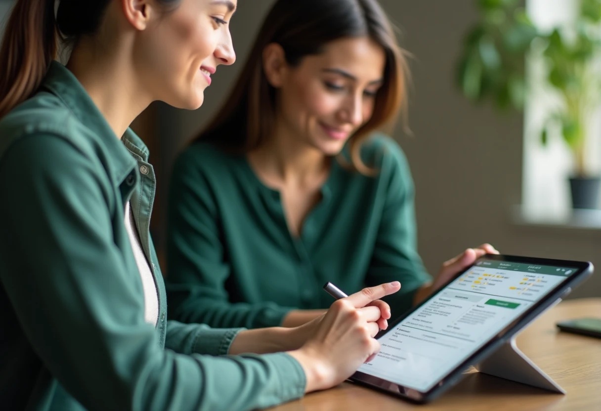 Completând un formular de credit online